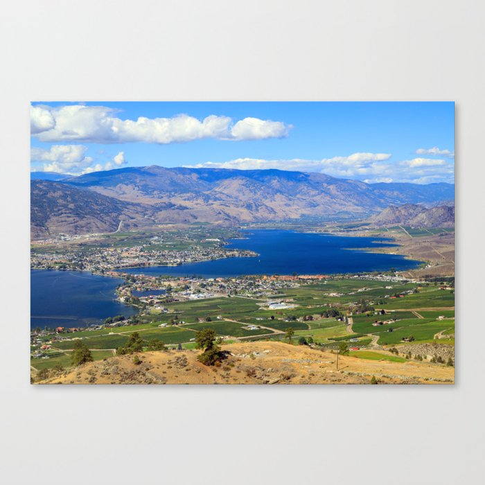 Osoyoos Lake Okanagan Valley Landscape Canvas Print
