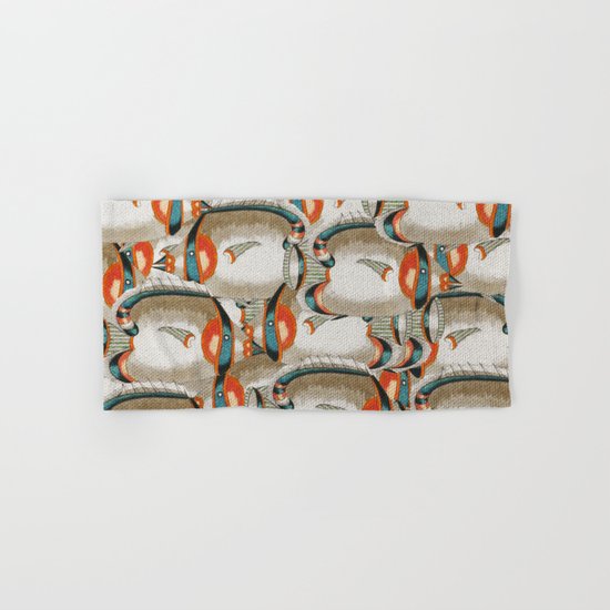 Crowd Fish 4 Hand & Bath Towel