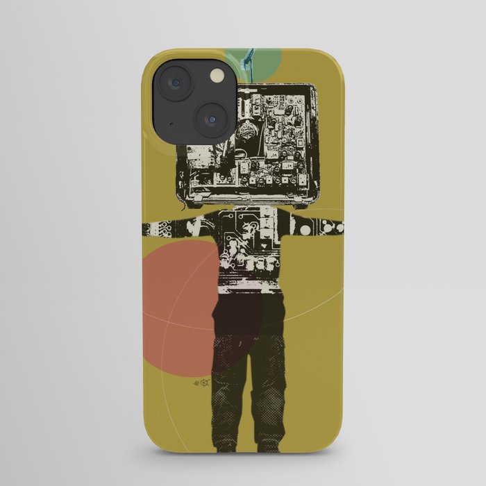 Electric Kid Collage iPhone Case