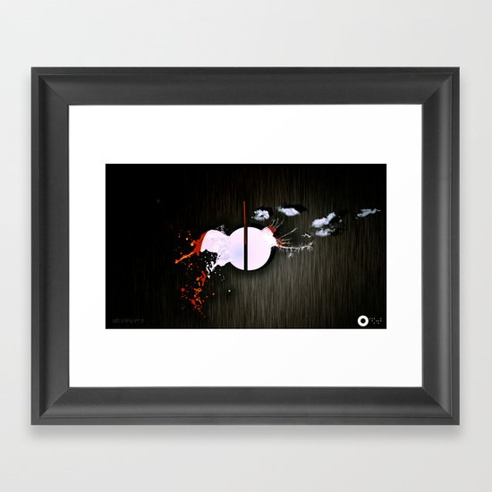 dot Framed Art Print