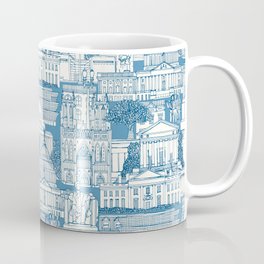 Washington DC toile blue Coffee Mug