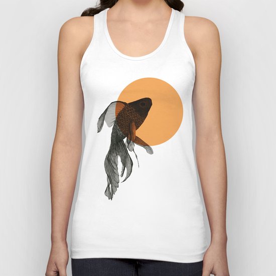 goldfish Unisex Tank Top