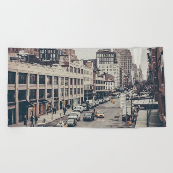 Tough Streets - NYC Beach Towel