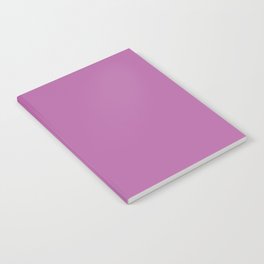 RADIANT ORCHID color. Solid color purple  Notebook