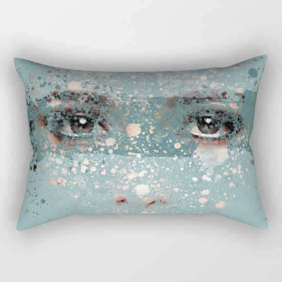 your eyes Rectangular Pillow