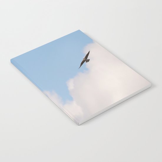Osprey in Sky Notebook