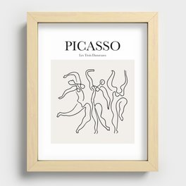 Picasso - Les Trois Danseuses Recessed Framed Print
