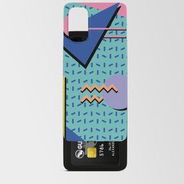 Memphis Pattern 14 - 80s Retro Android Card Case