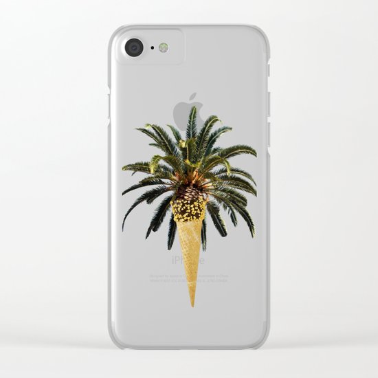 Coconut Ice Cream #society6 #decor #buyart Clear iPhone Case