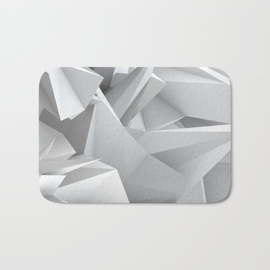 White Noiz Bath Mat