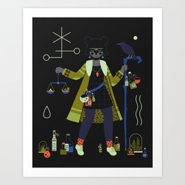 Witch Series: Potions Art Print