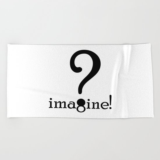 Imagine Beach Towel