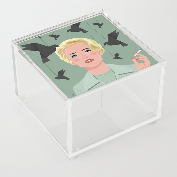 Tippi Hedren. The Birds  Acrylic Box