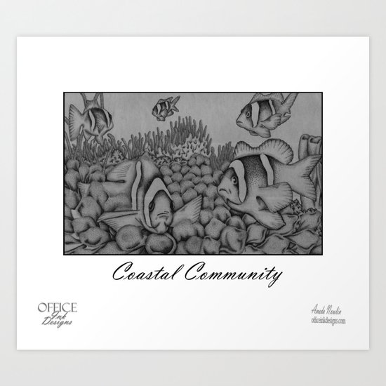 Coastal Community Art Print