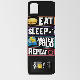 Water Polo Ball Player Cap Goal Game Android Card Case