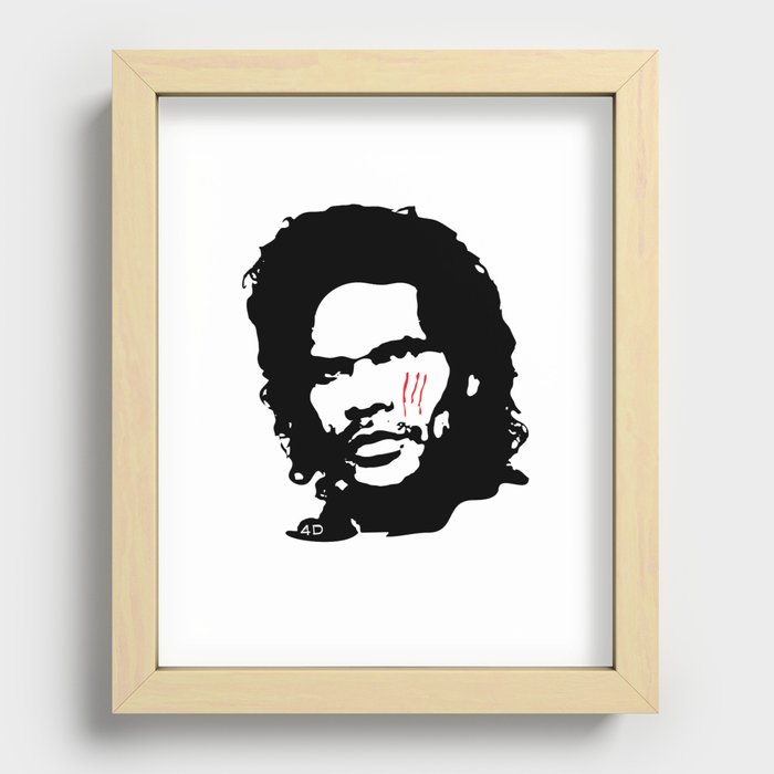Willy Lopez (Ghost) Recessed Framed Print