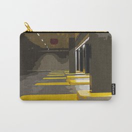 Yellow Parking Area Carry-All Pouch