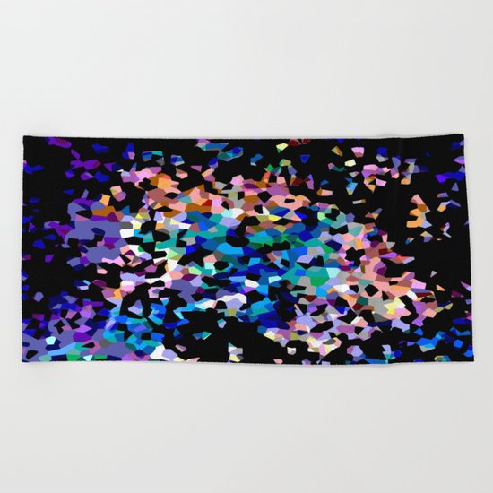 Crystallize 3 Beach Towel