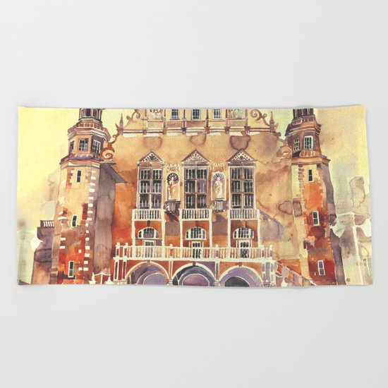 Poznań Beach Towel