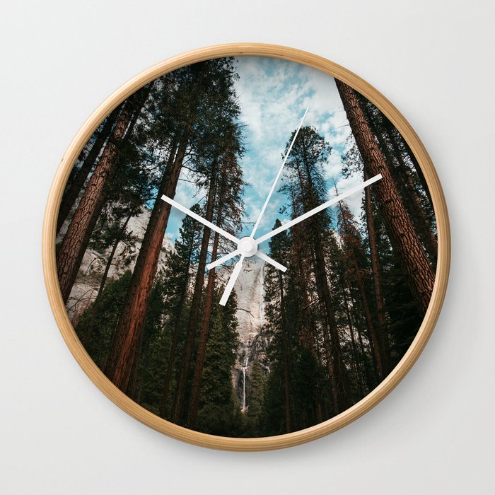 Yosemite Falls Wall Clock