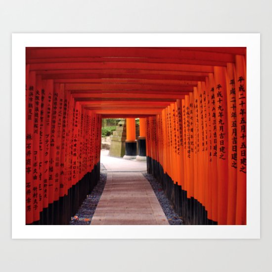 Thousand Torii Gates 2 Art Print