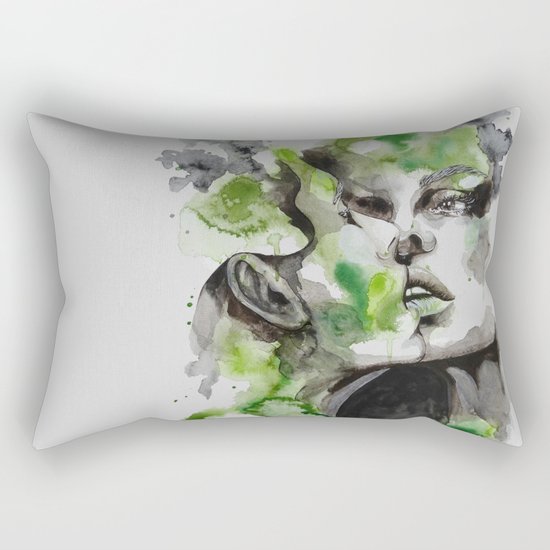Kiss by carographic Rectangular Pillow