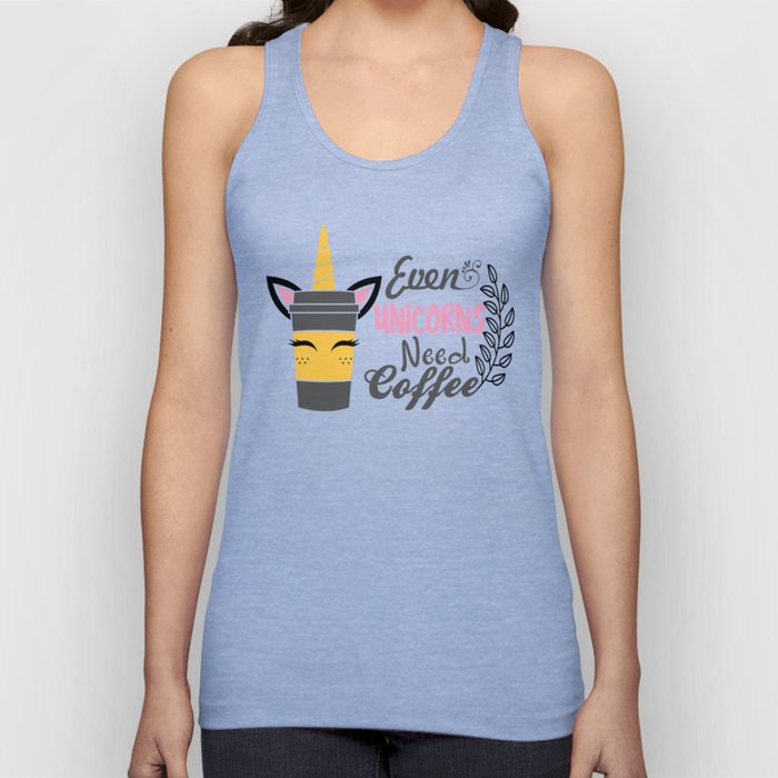 unicorn, coffee, unicorn gift, unicorn t-shirt, unicorn mug Tank Top