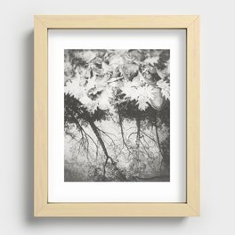 Finding the Real Recessed Framed Print