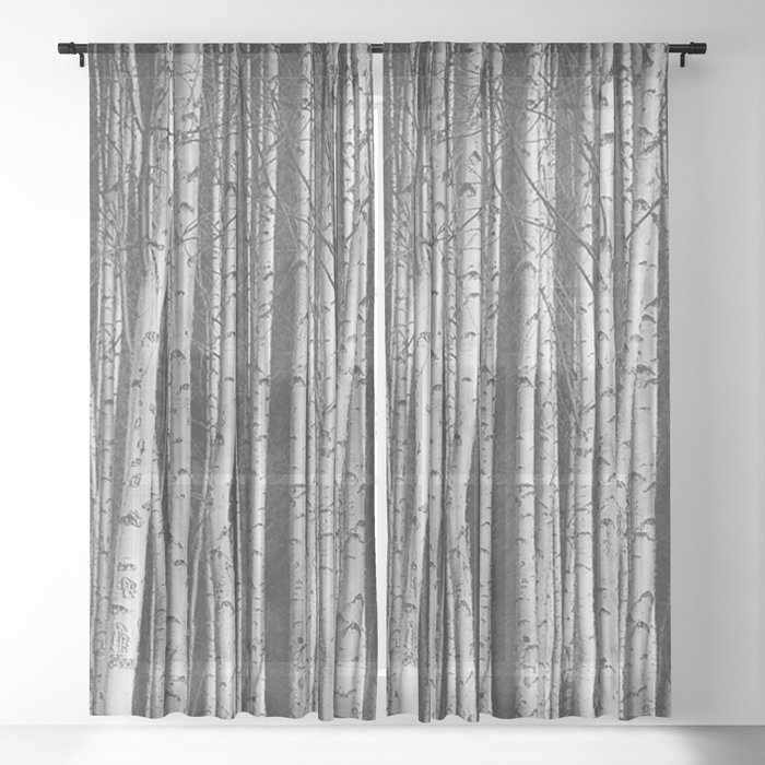 Birch || Sheer Curtain