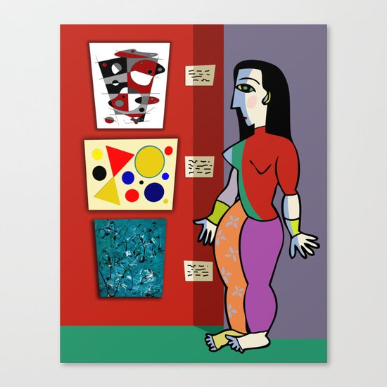 The Barefoot Docent Canvas Print