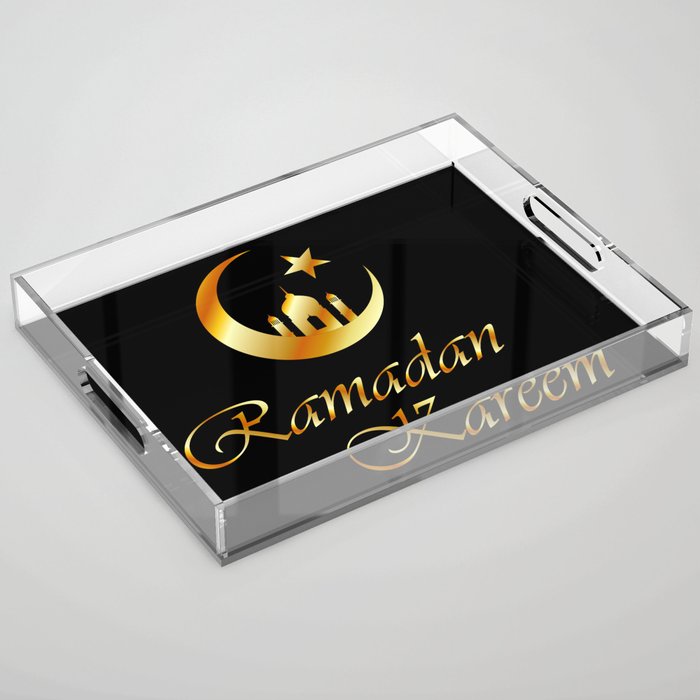 Ramadan Kareem Acrylic Tray