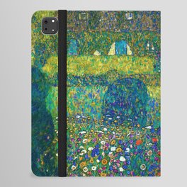 Gustav Klimt "Country House by the Attersee" iPad Folio Case