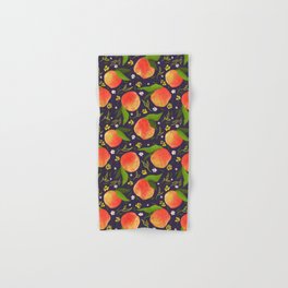 Hand Drawn Peachy Pattern Hand & Bath Towel