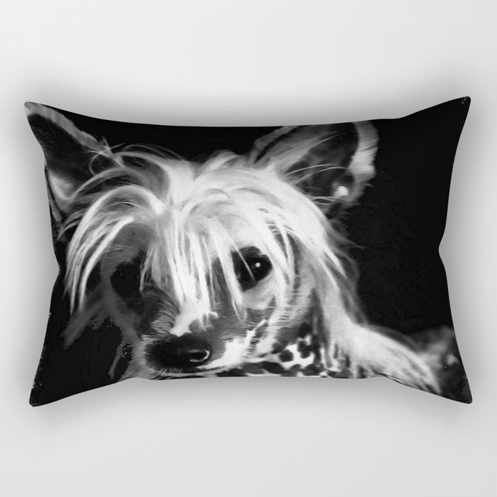 CHINESE CRESTED Rectangular Pillow