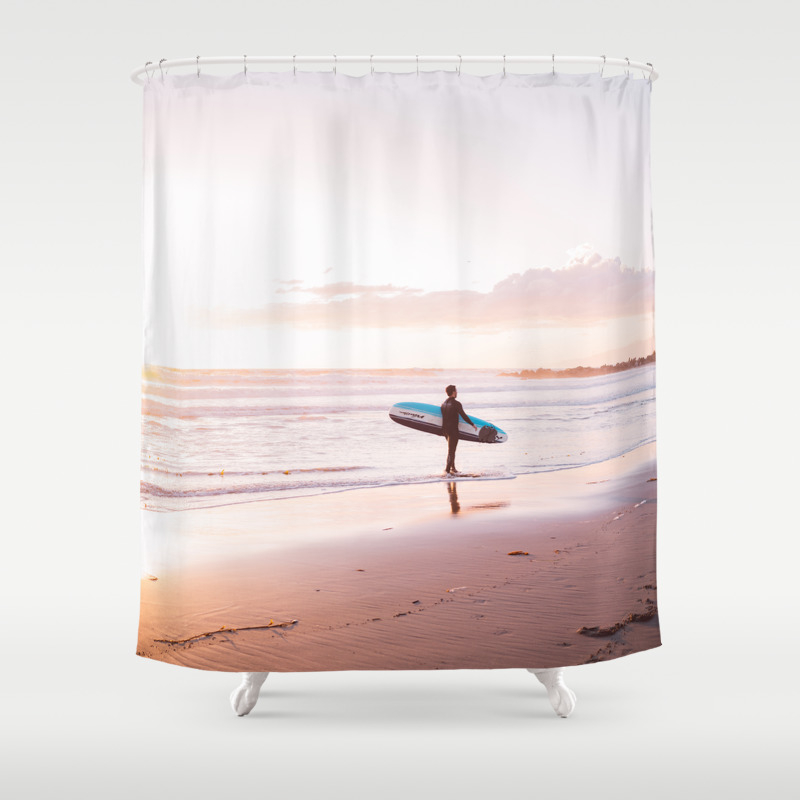 Venice Beach Surfer Shower Curtain By Bethanyyoung Society6
