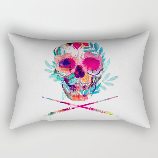 Skull III Rectangular Pillow