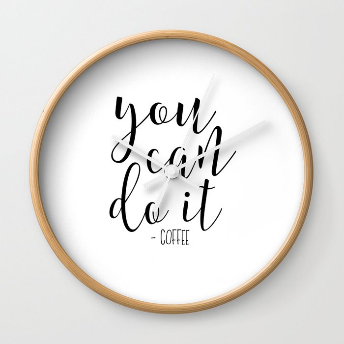 Cute Kitchen Print You Can Do It Coffee Sign Coffee Quote Bar