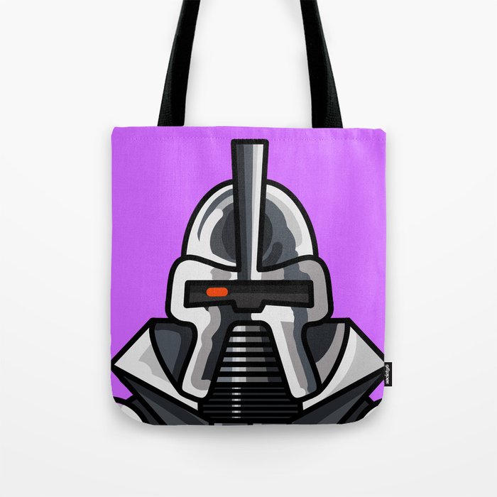 Cylon Galactica soldier robot art print Tote Bag