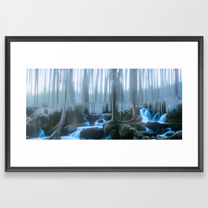 A Place for Deep Self-Reflection Framed Art Print