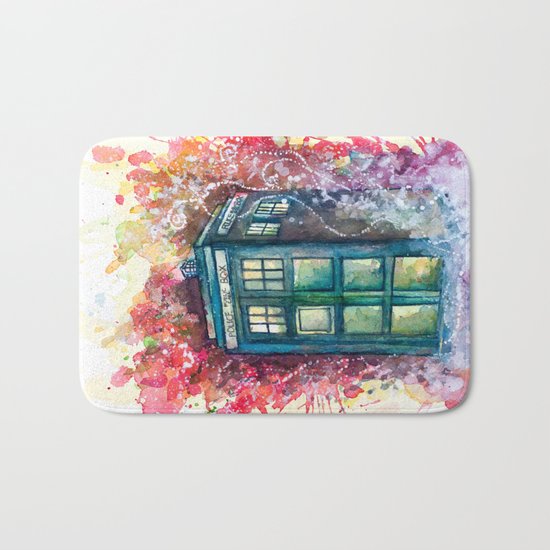 Doctor Who Tardis Bath Mat