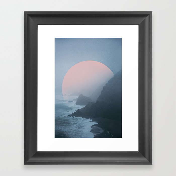 New Zealand Coast II Framed Art Print