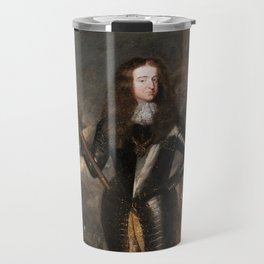 King William III of England in Armor Travel Mug