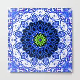 Star Flower of Symmetry 671 Metal Print | Graphicdesign, Stars, Trippy, Bohemian, Mandalas, Symmetrical, Star, Floral, Contemporary, Mandala 