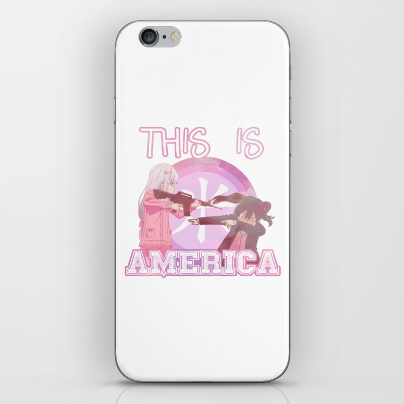 THIS IS AMERICA - FUNNY ANIME JAPANESE MEME AESTHETIC iPhone Skin by  Poser_Boy | Society6