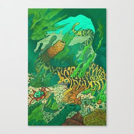Slither Canvas Print