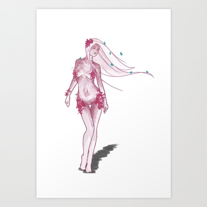 Nymph Light Art Print