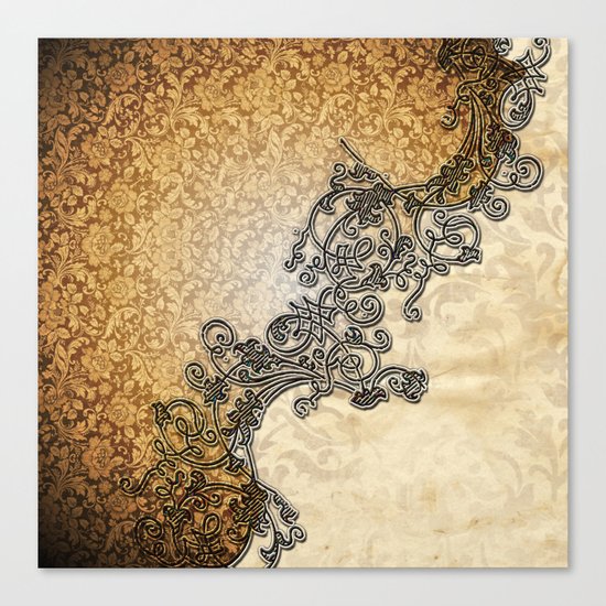 Vintage design Canvas Print