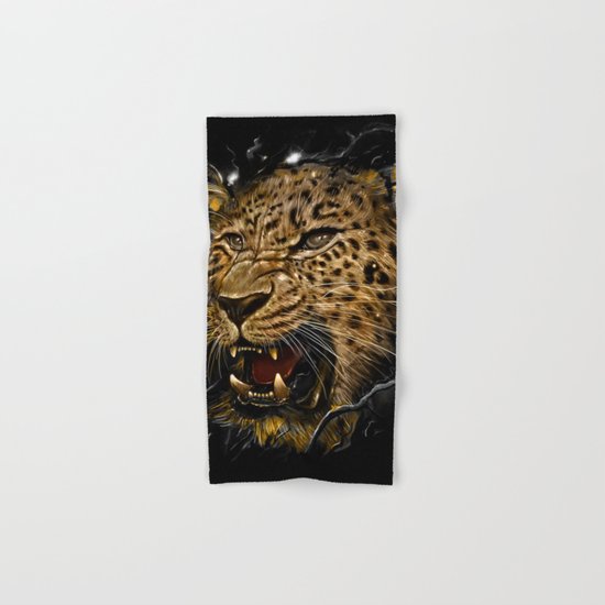 Leopard Hand & Bath Towel