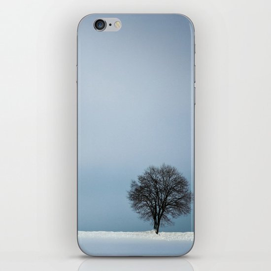 winterminimalism iPhone Skin