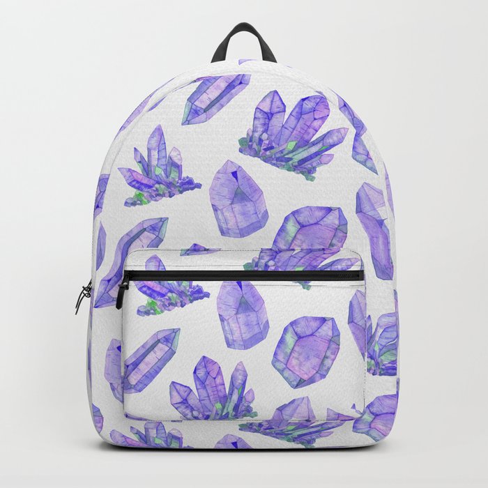 Crystals - Purple Agate Backpack